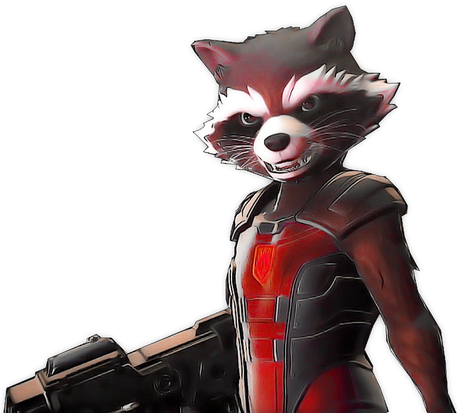 Rocket Racoon Shrtless Rocket Raccoon render by EternalAshen on DeviantArt