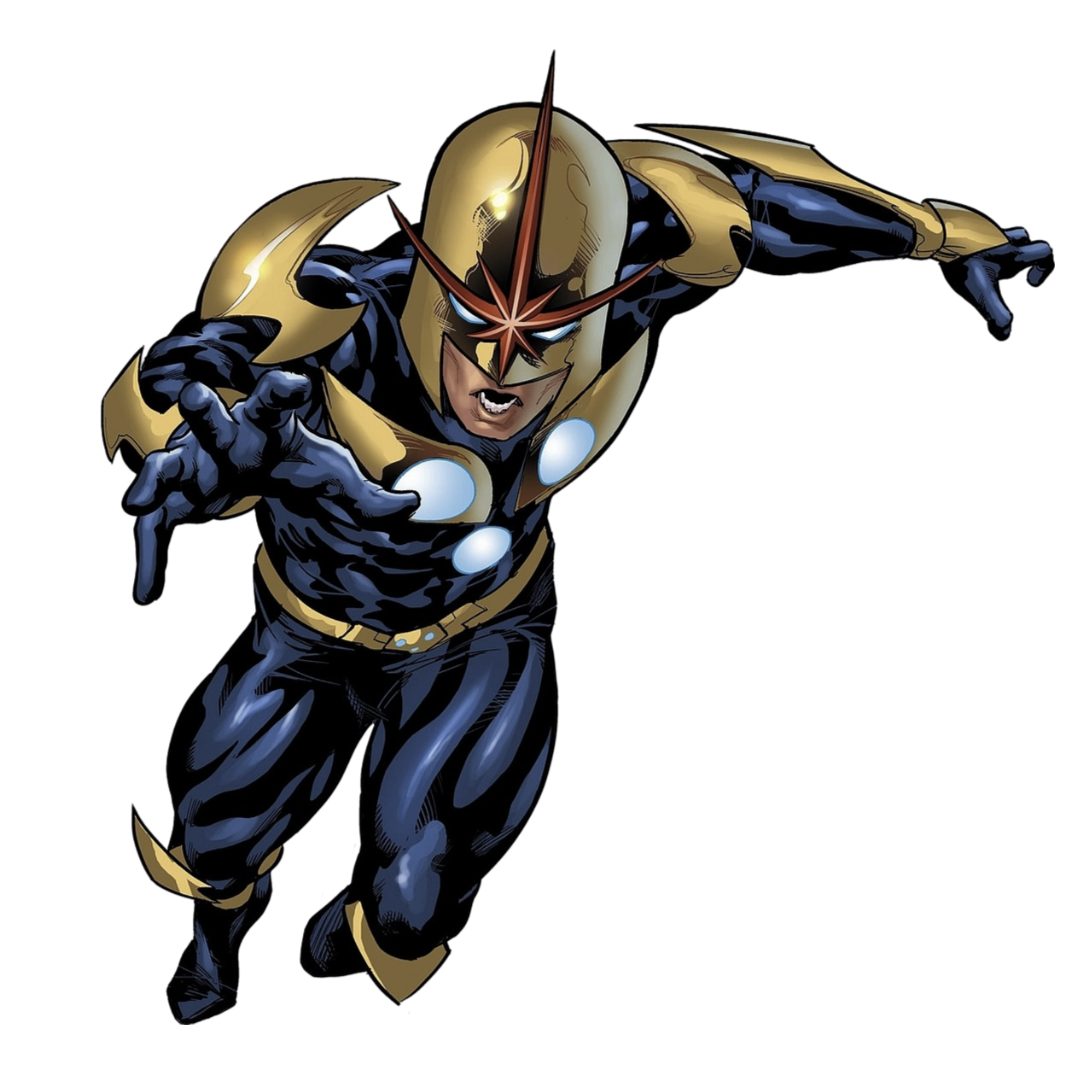 Nova (Richard Rider) render by EternalAshen on DeviantArt