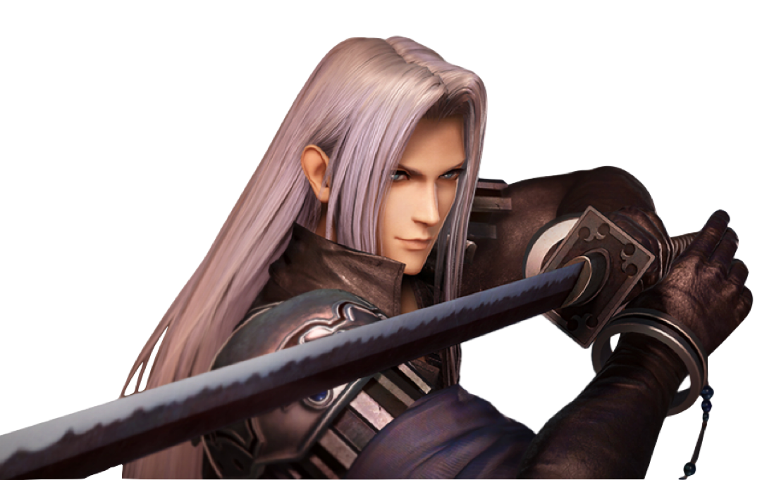 Sephiroth (Final Fantasy VII) render by EternalAshen on DeviantArt