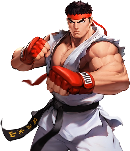 Ryu (Street Fighter) render by EternalAshen on DeviantArt