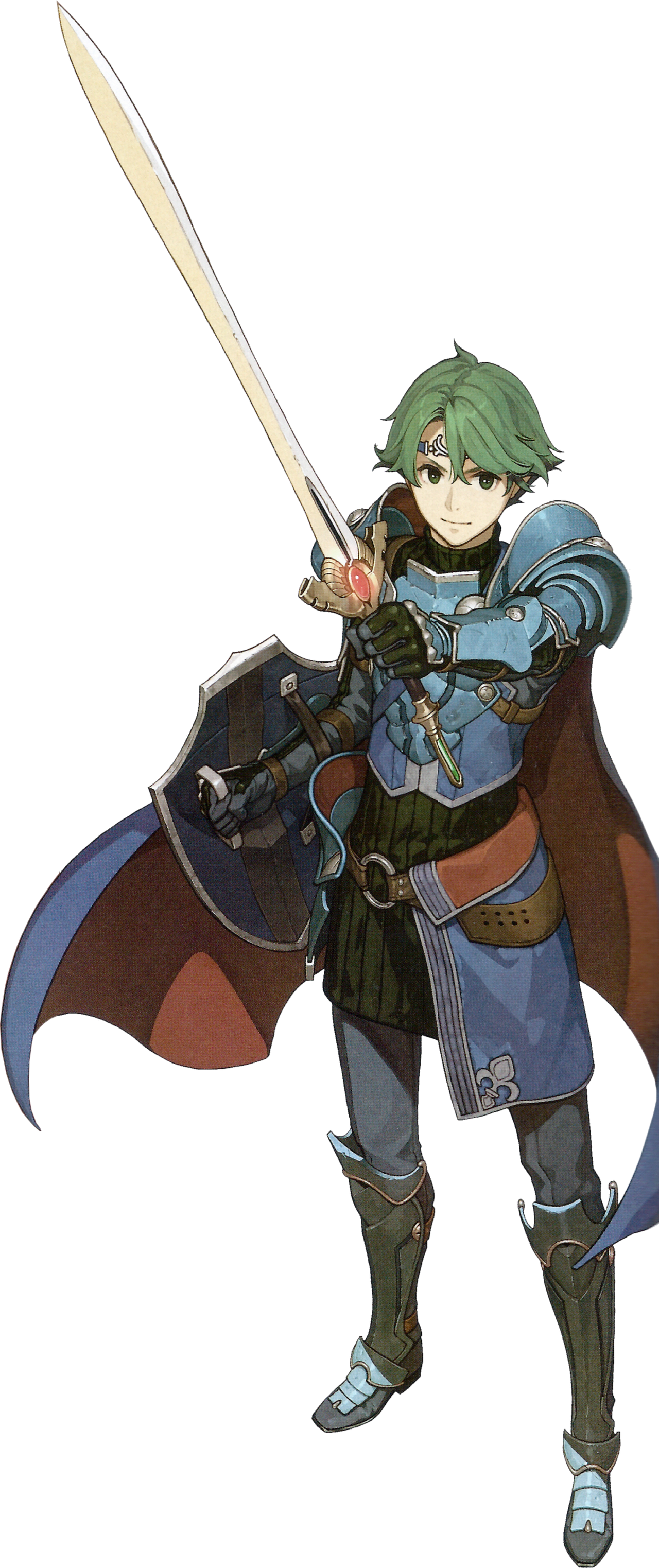 Alm Forf Alm (Fire Emblem) render by EternalAshen on DeviantArt
