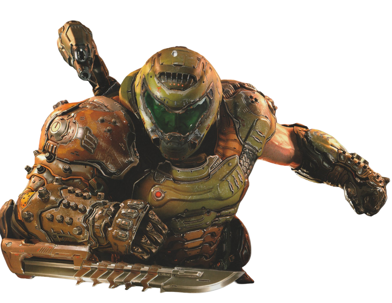 Doom Slayer Developer Doom Slayer (Doom) render V4 by EternalAshen on DeviantArt