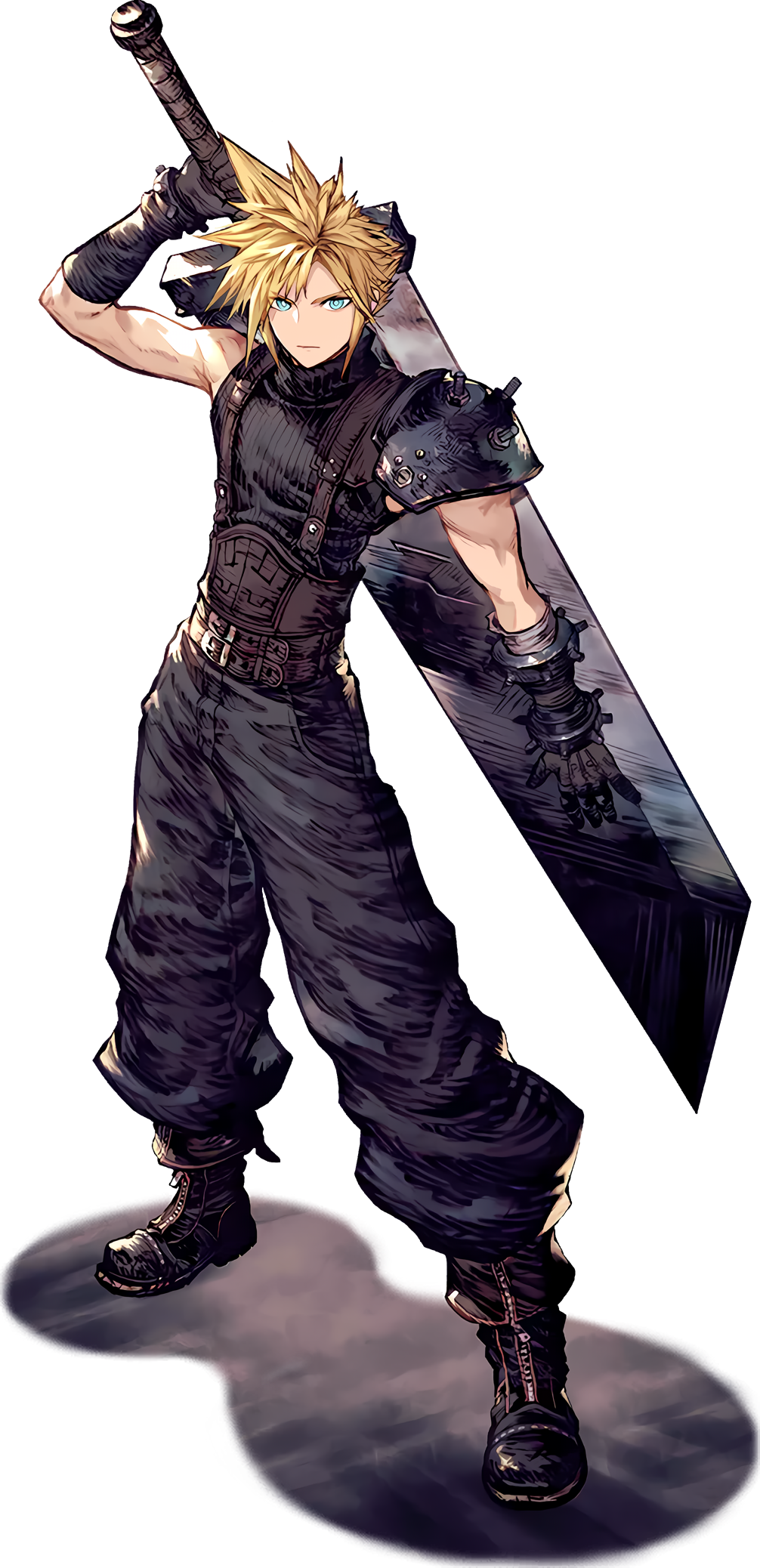 Ffx Rendering Cloud Strife (Final Fantasy VII) render by EternalAshen on DeviantArt