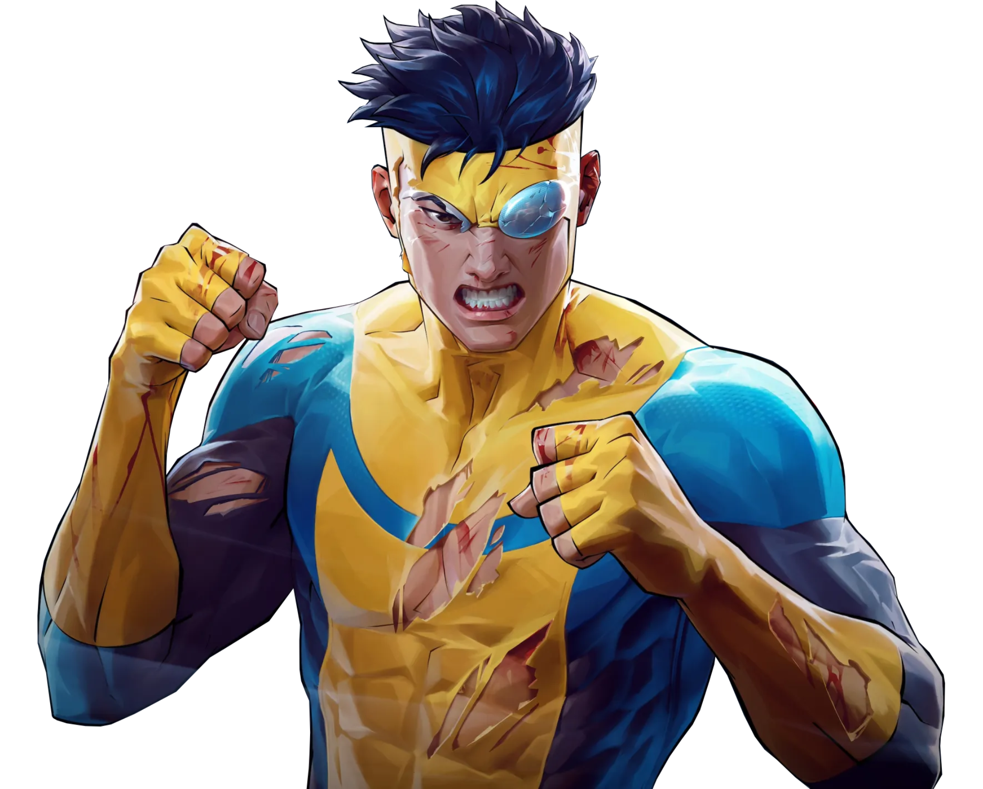 Invincible (Image Comics) render by EternalAshen on DeviantArt