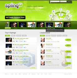 Homepage of Spling.com