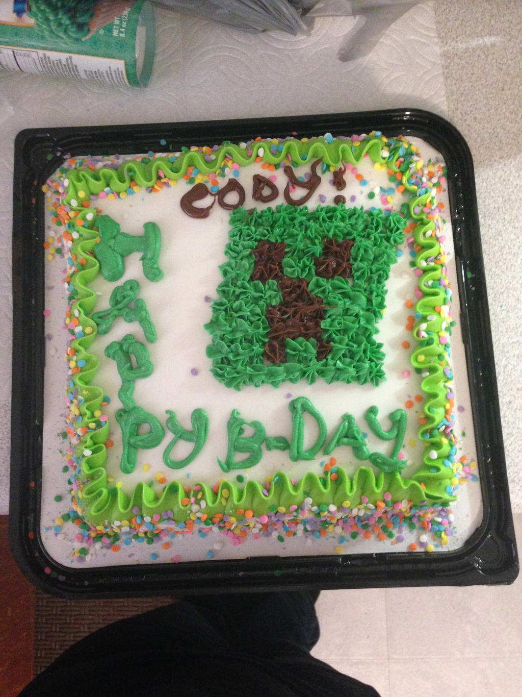 Creeper Cake