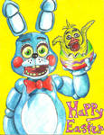 Easter Bonnie and Baby Chick Chica (2015)