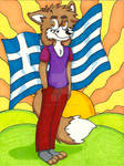 Apollo the Greek Wolf (2015) by MugenPlanetX