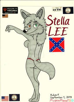 Stella Lee the Arctic Fox