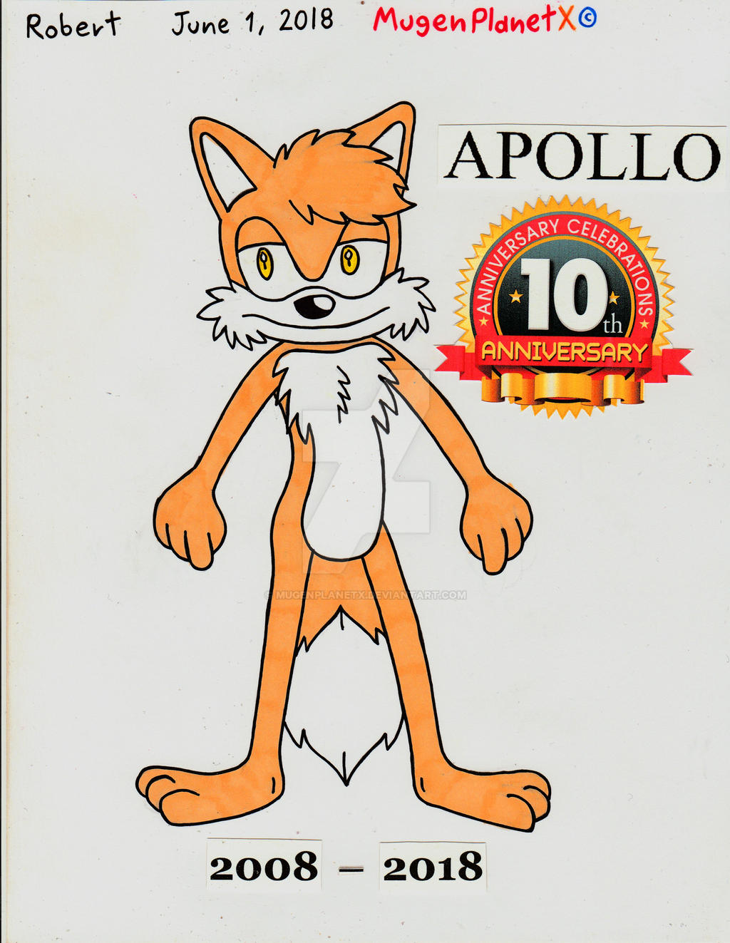 Apollo 10th Anniversary 2008-2018 (June 1, 2018) by MugenPlanetX on ...