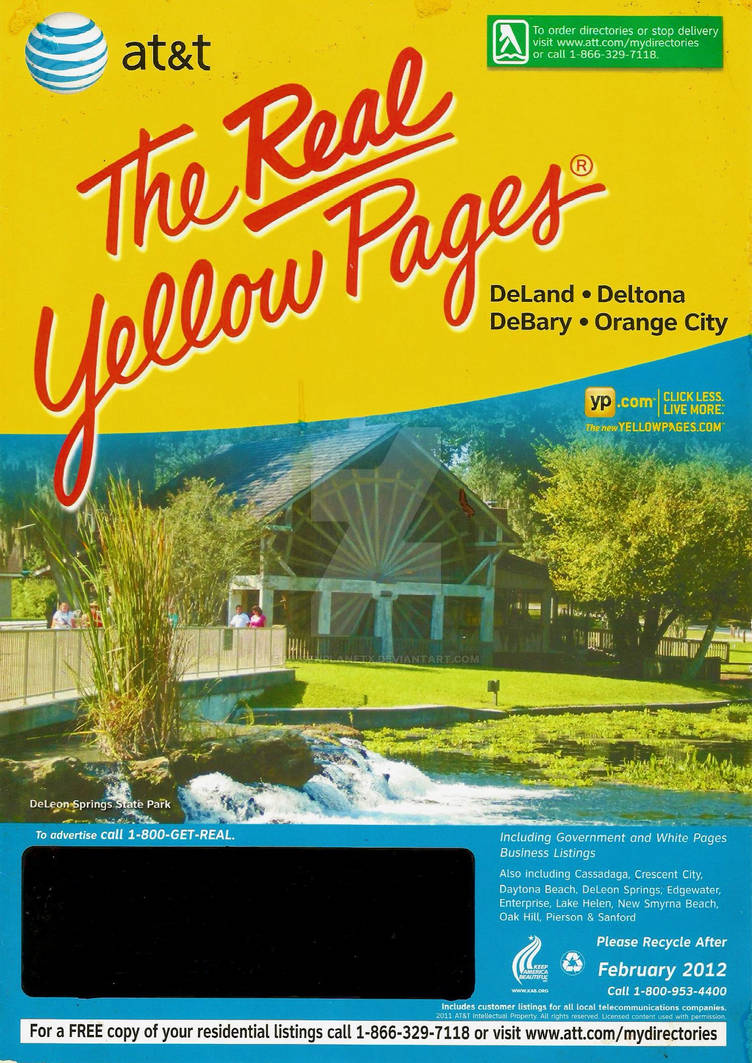 The Real Yellow Pages 2011 - 2012 by MugenPlanetX on DeviantArt
