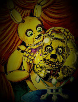 Spring Bonnie Sees His Future As Springtrap (2015)