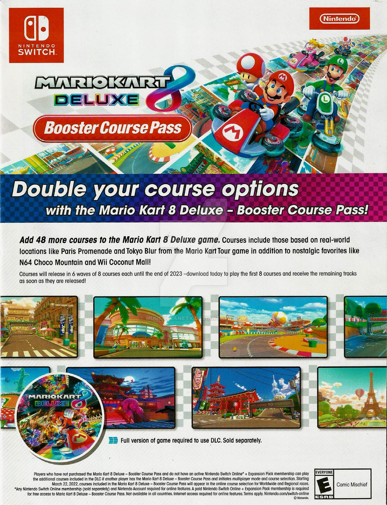 Mario Kart 8 Deluxe Booster Course Pass (2022-23) by MugenPlanetX