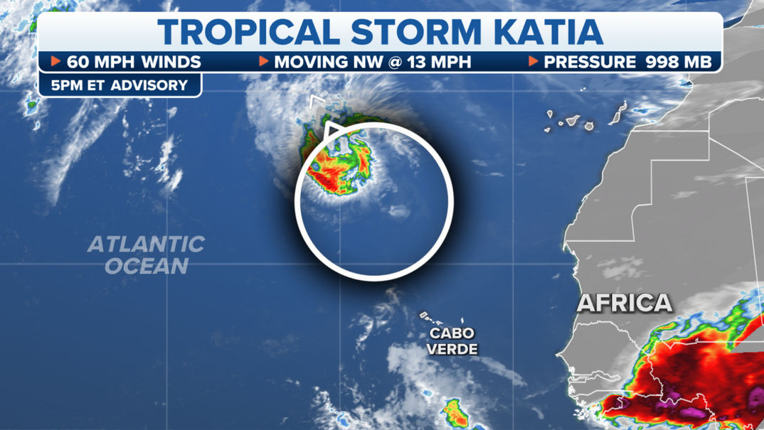 Tropical Storm Katia 2025 Path