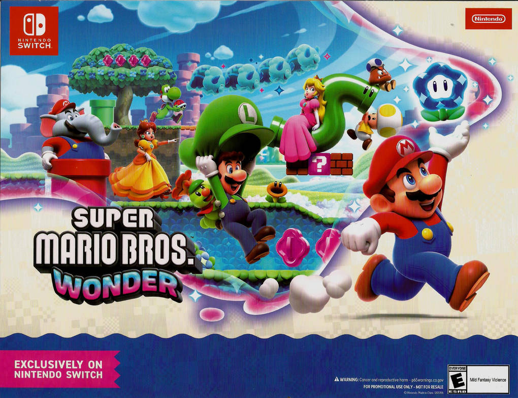 BGS 2023: Super Mario Bros. Wonder (Switch) tem a