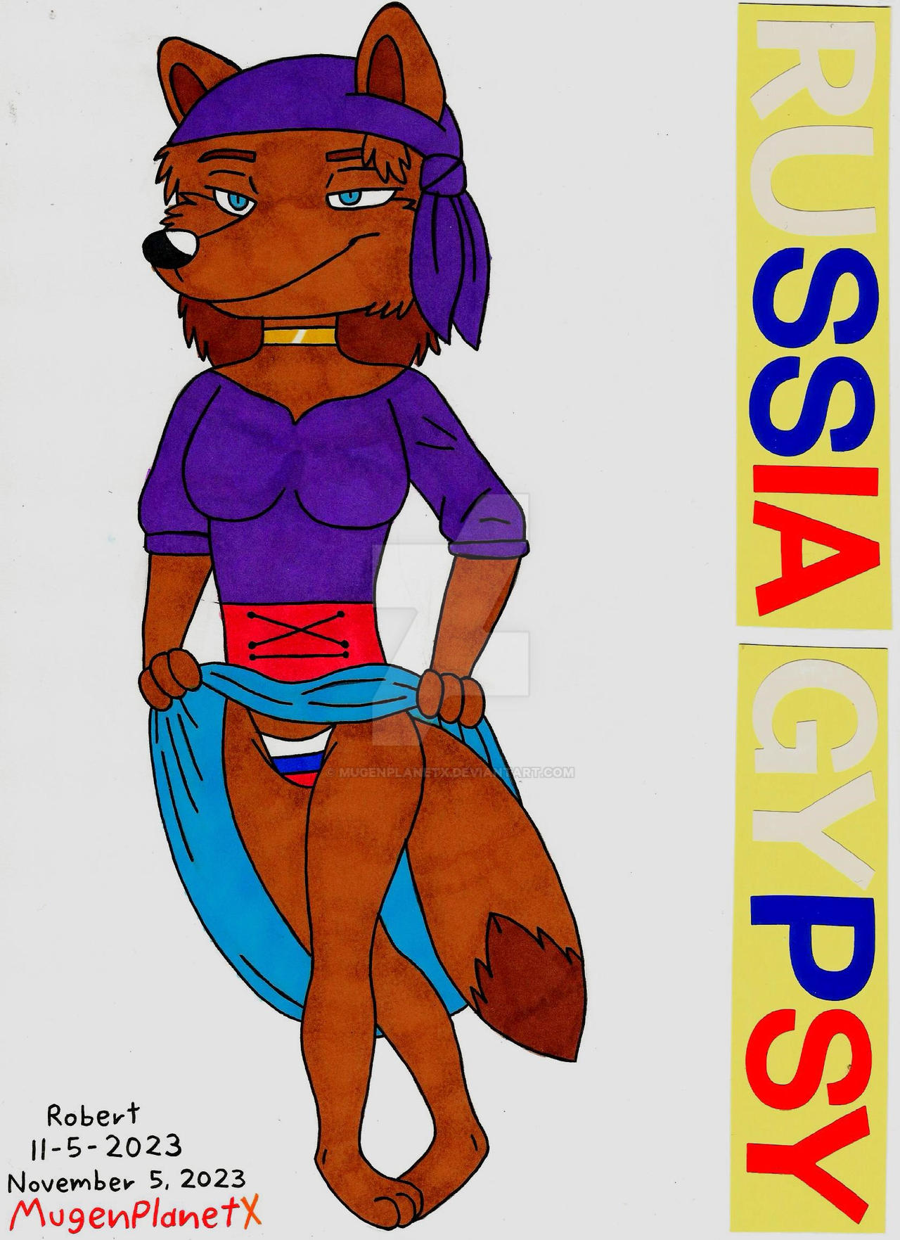 Roska Roma MugenPlanetX 2023: Russian Gypsy Ruska Roma Wolf 2 by MugenPlanetX on ...