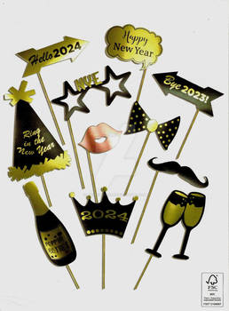 Happy New Year 2024 Party Stuff