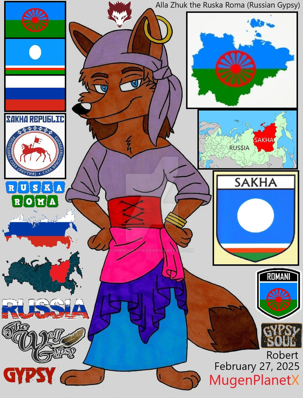 MugenPlanetX 2025: Alla Zhuk the Ruska Roma Wolf by MugenPlanetX on ...