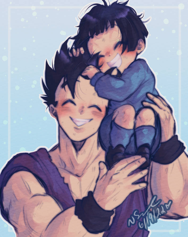 happy fathers day! by dbz-senpai on DeviantArt