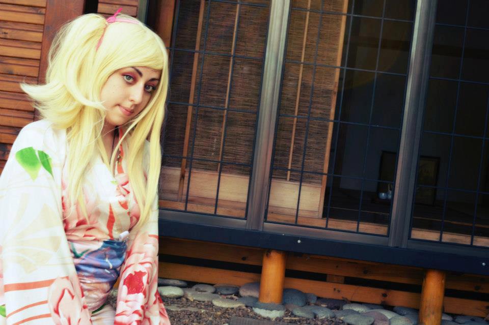 Lucy Heartfilia Pink Yukata Cosplay