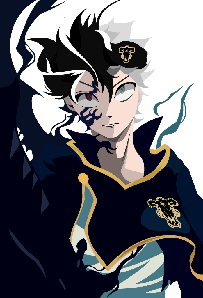 Black Asta Minimalist wallpaper : r/BlackClover