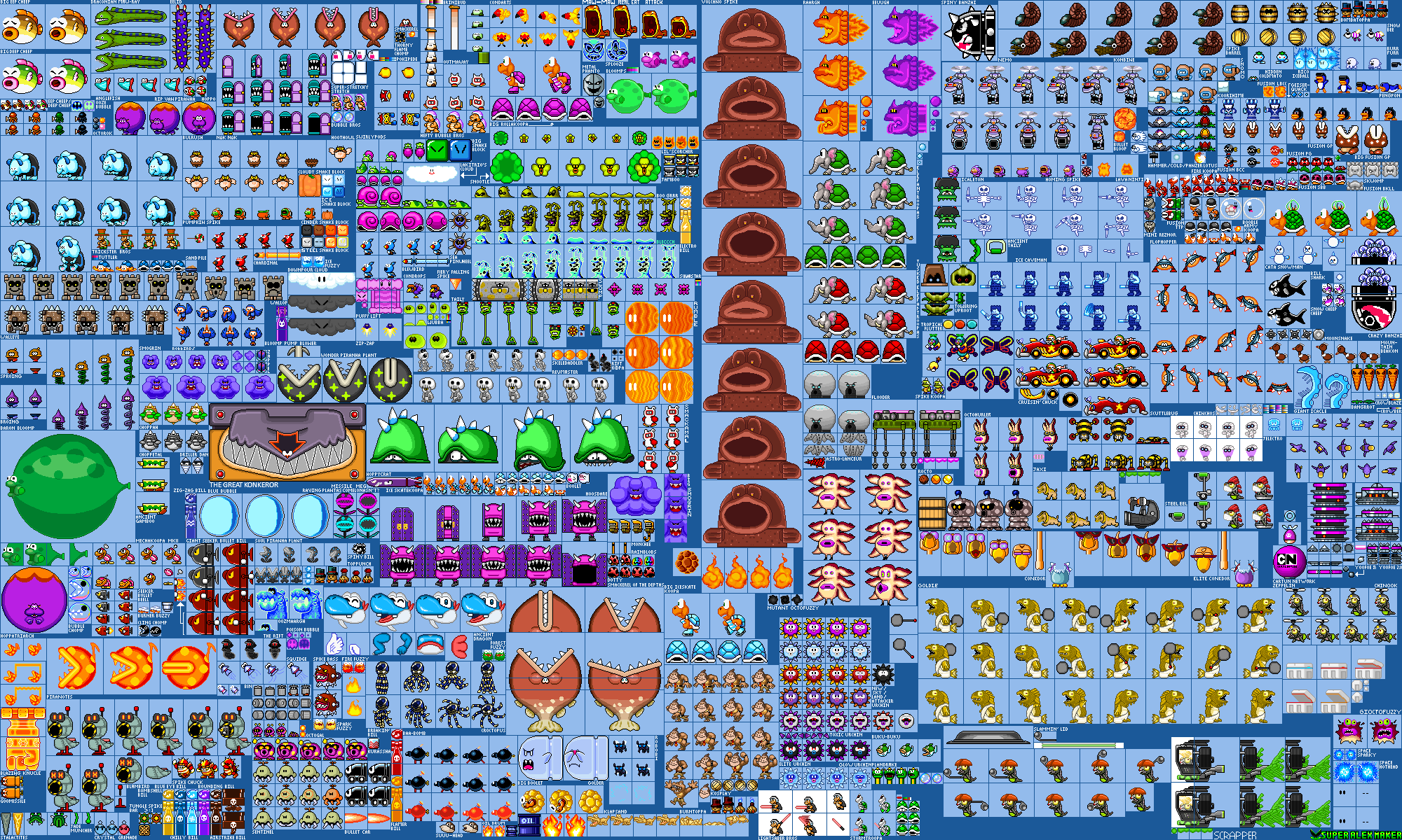 SMW:DE Legion of Enemies and Allies (Part 4) WIP by SuperAlexMaker