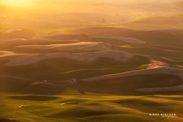 A Dreamy Sunset at the Palouse