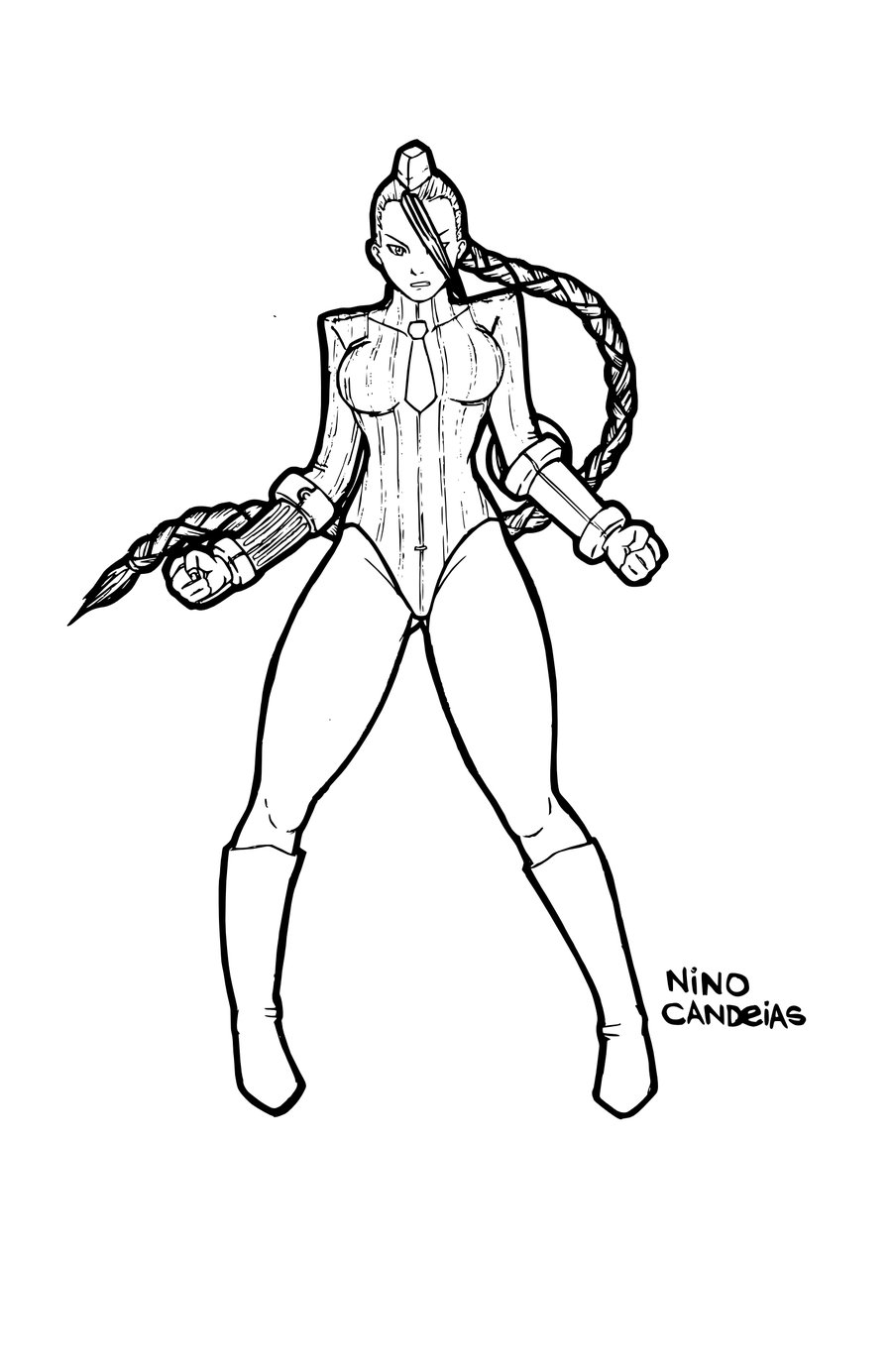 Cammy LineArt