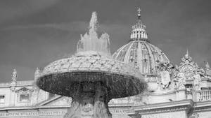 Fountain at the Vatican