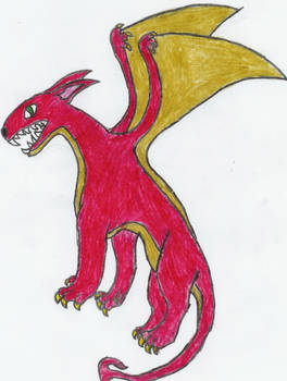 Wolf-Dragon Creature