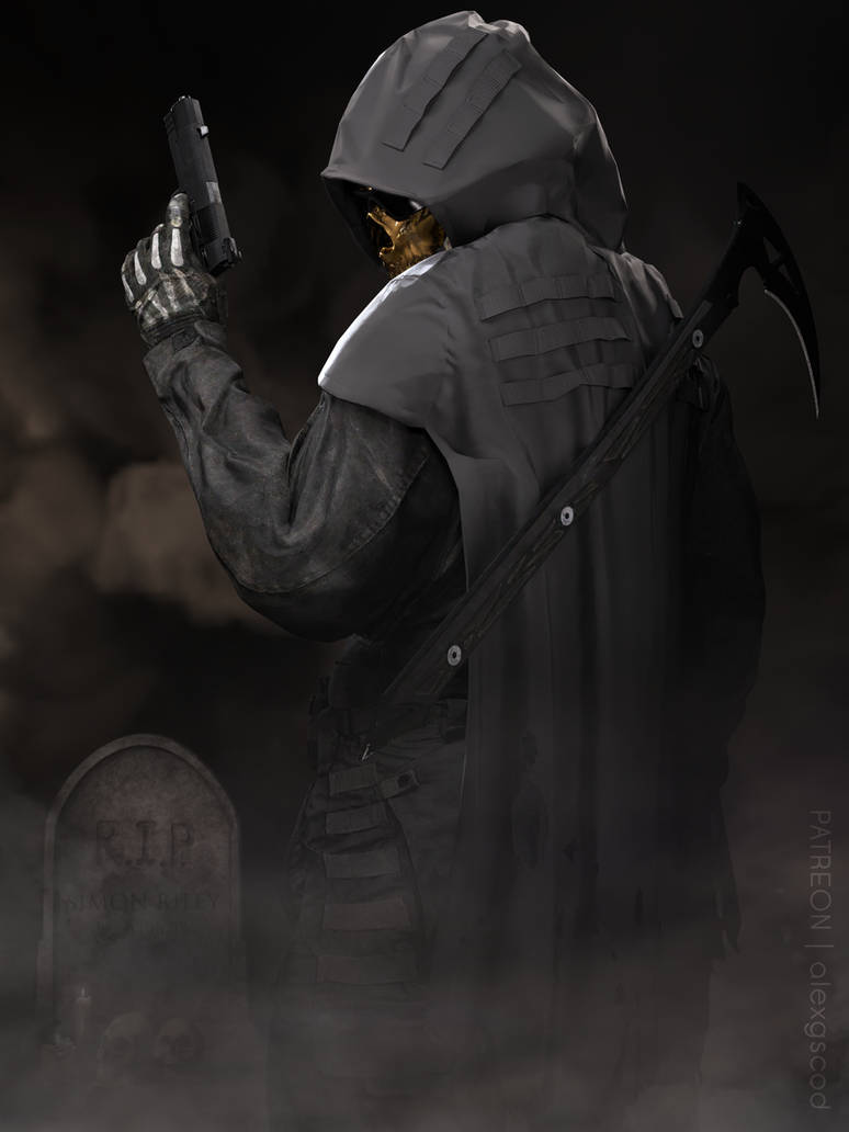 Gilded Reaper Ghost by alexGSCOD on DeviantArt