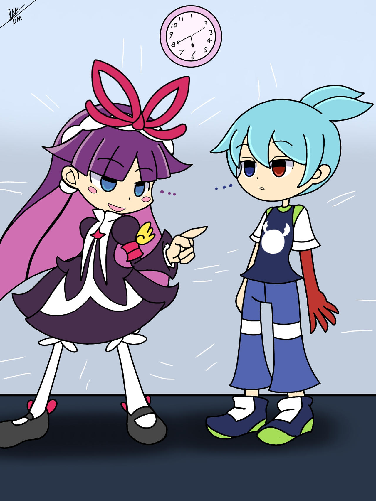 Sig and feli time stop. by diegosagiro on DeviantArt Sig and feli time stop. by diegosagiro on DeviantArt