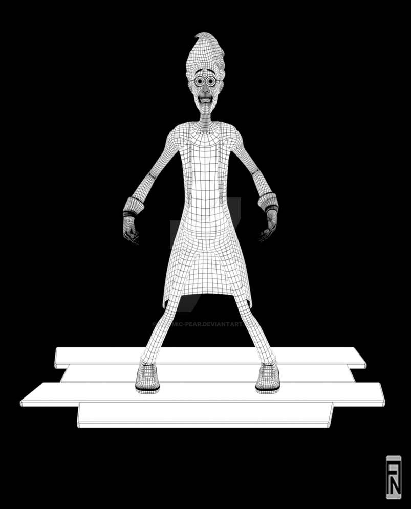 Character Wireframe by Atomic-Pear on DeviantArt