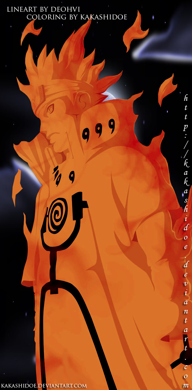 Naruto 631: Minato Bijuu Mode