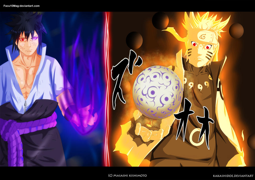 Naruto 674 Fighting Side By Side Collab