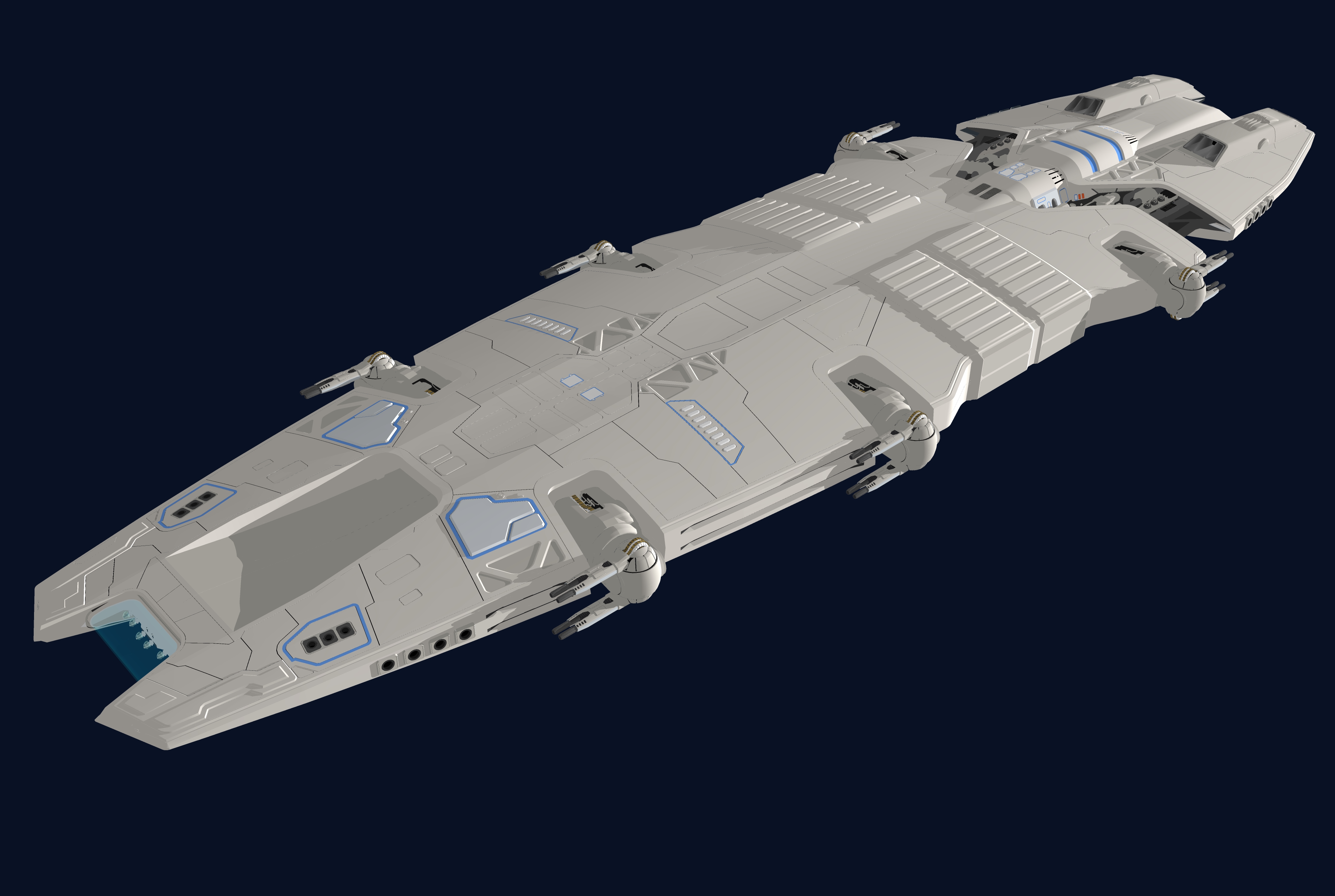 Meridian battlecruiser update