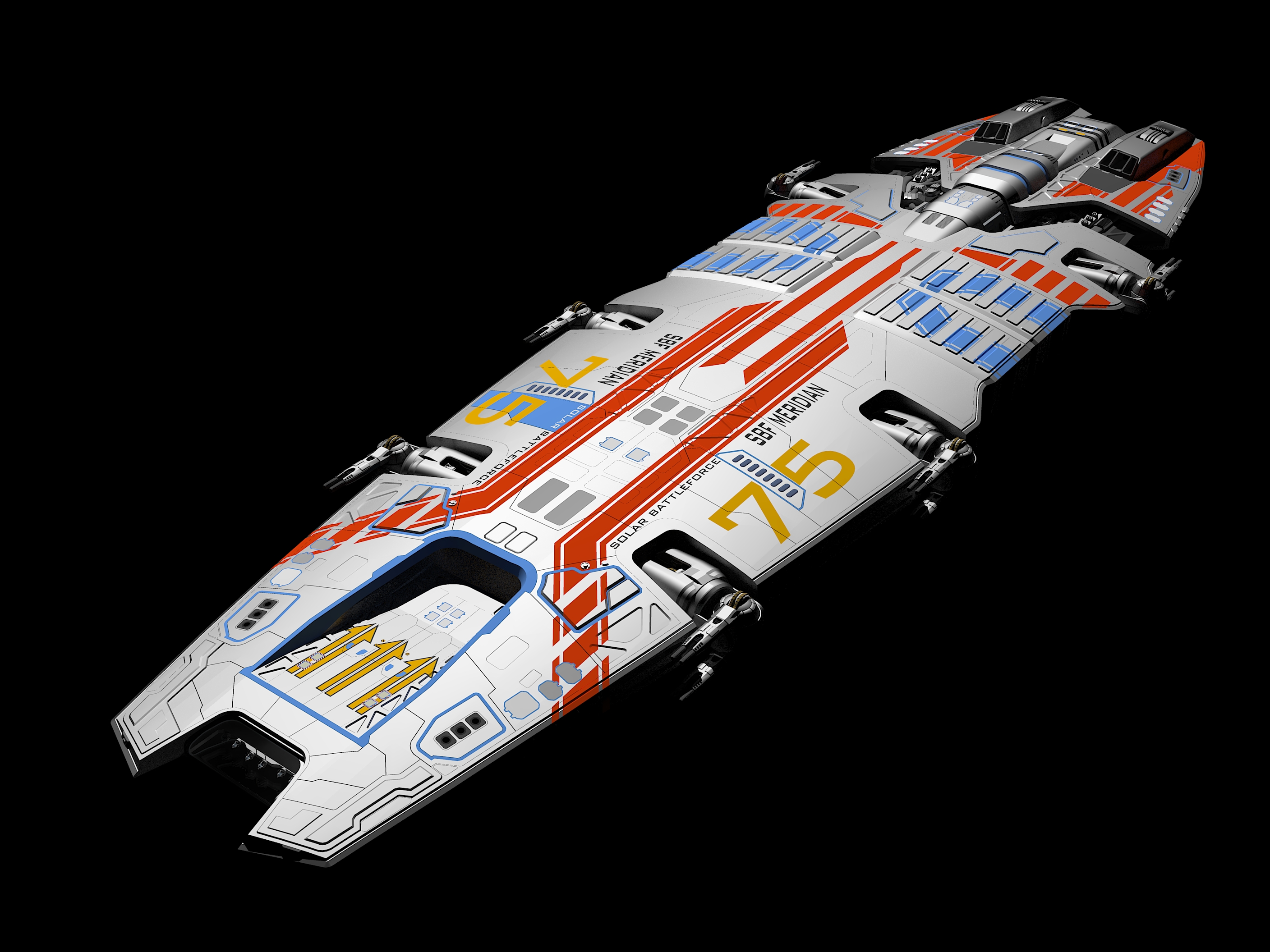 Meridian battlecruiser colors