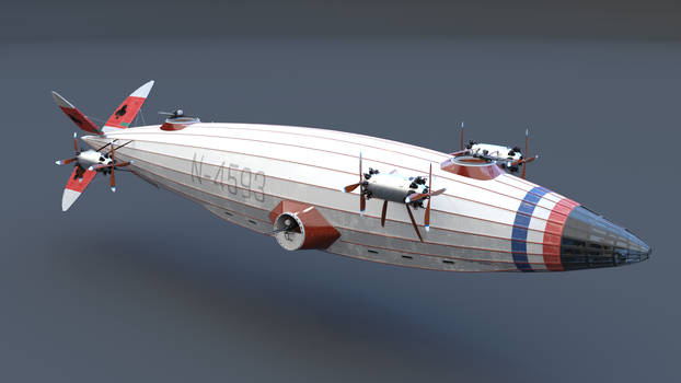 Airship side view