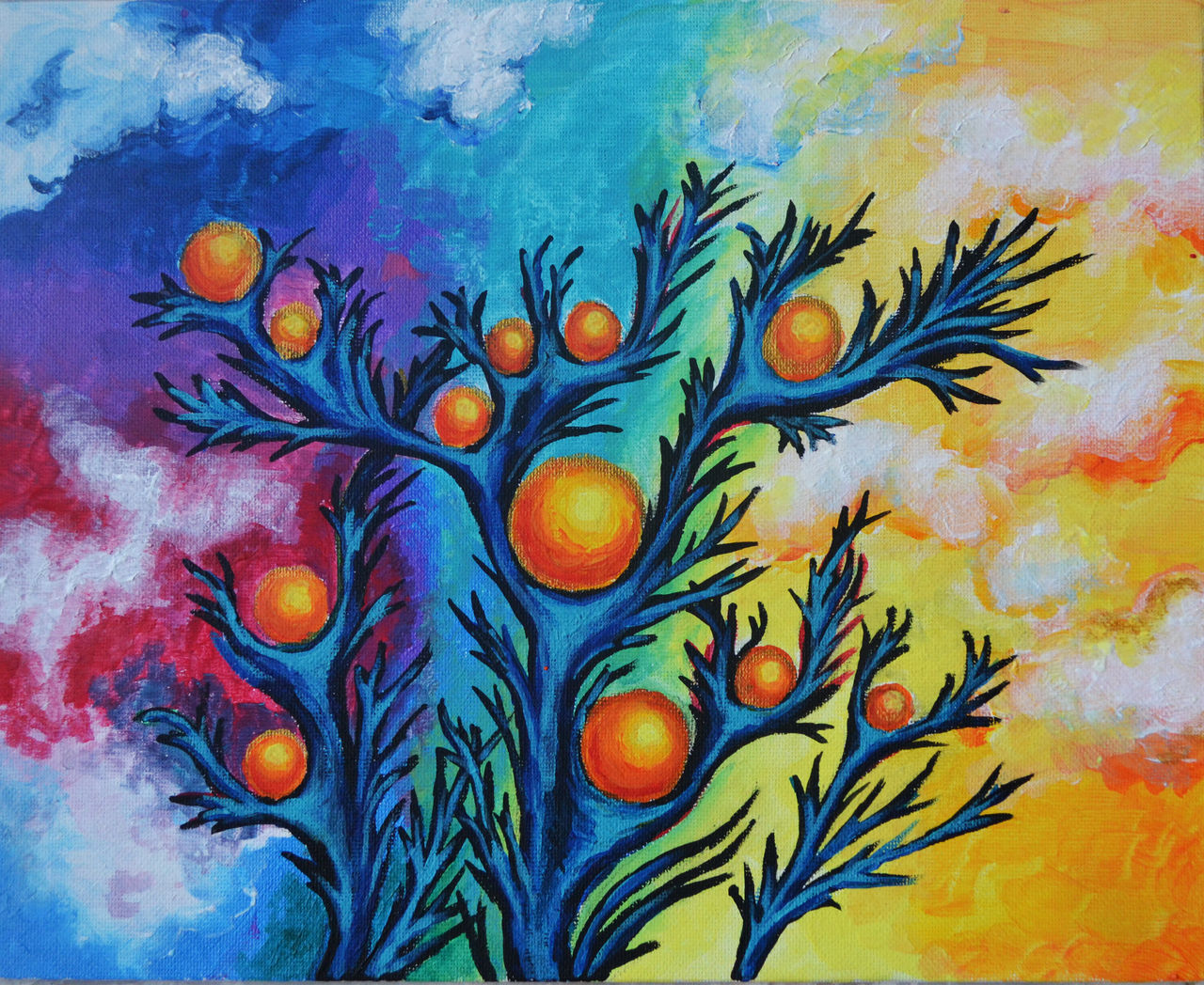 Alien trees by Nata-kvlividze on DeviantArt