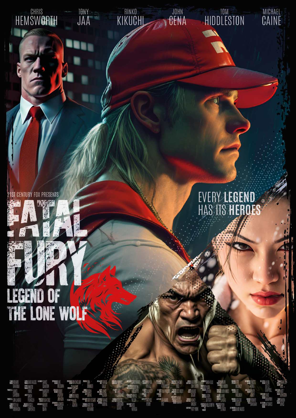 Fatal Fury Movie Poster No6 - The Lone Wolf by furya2014 on DeviantArt