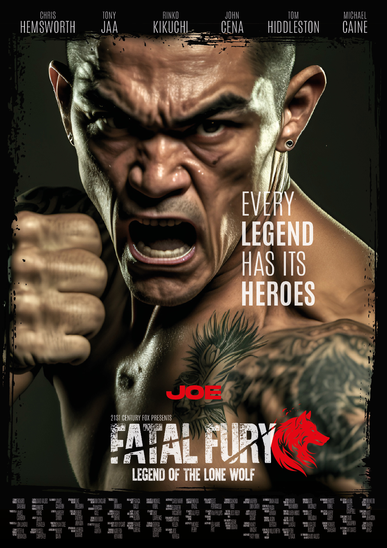 Fatal Fury Movie Poster No6 - The Lone Wolf by furya2014 on DeviantArt