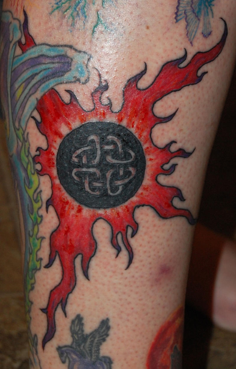 Celtic Eclipse Tattoo by Tarotshama on DeviantArt