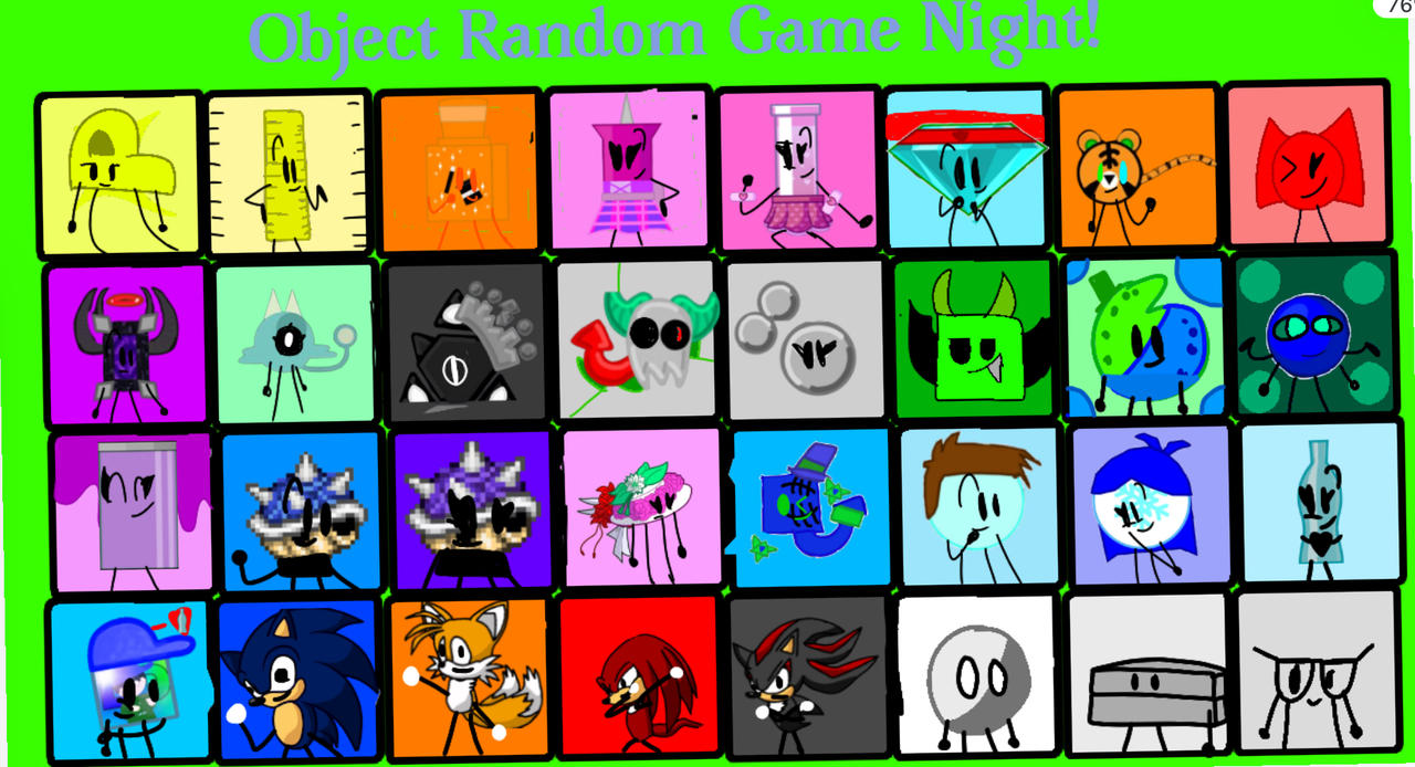 Object Random One Scene Object Random Game Night RP (Closed) by LockTheEpic on DeviantArt