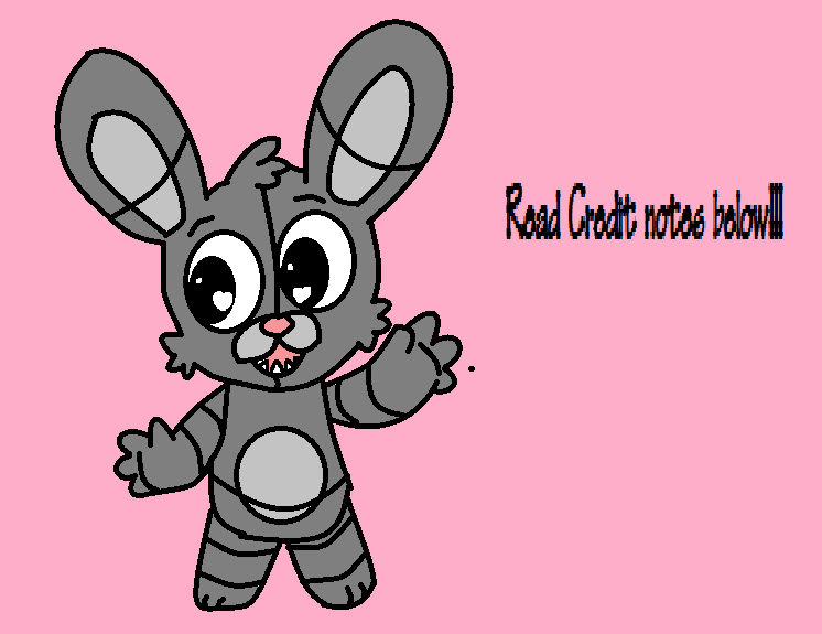 Fnaf Chibi bunny OC base by FreeBasesForever on DeviantArt
