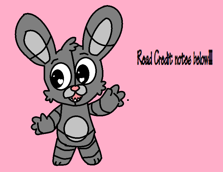 Fnaf Rabbit Base Fnaf Chibi bunny OC base by FreeBasesForever on DeviantArt