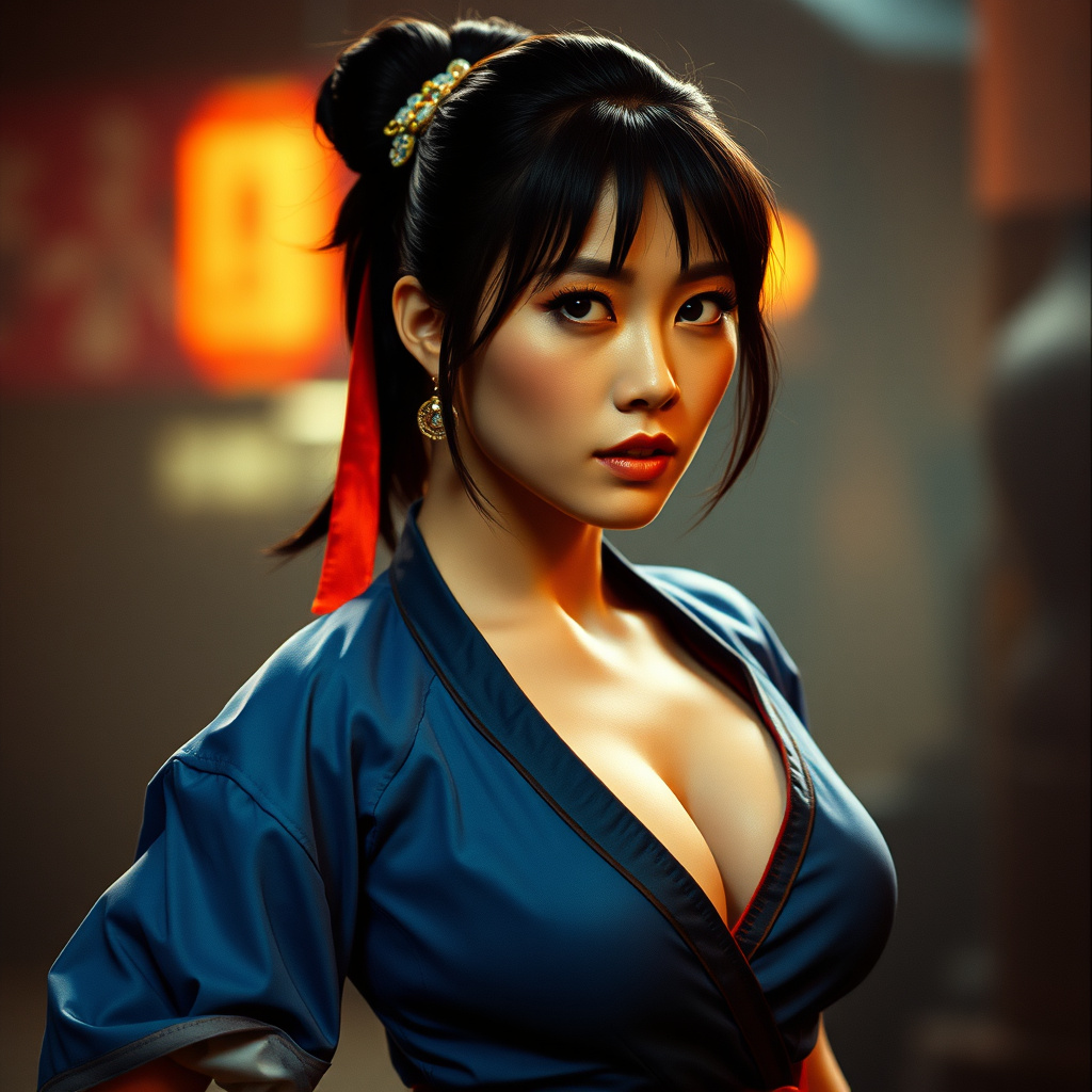 Chun Li Normal Chun Li (Street Fighter) SF II Original Outfit by TheAnimeCollector on ...