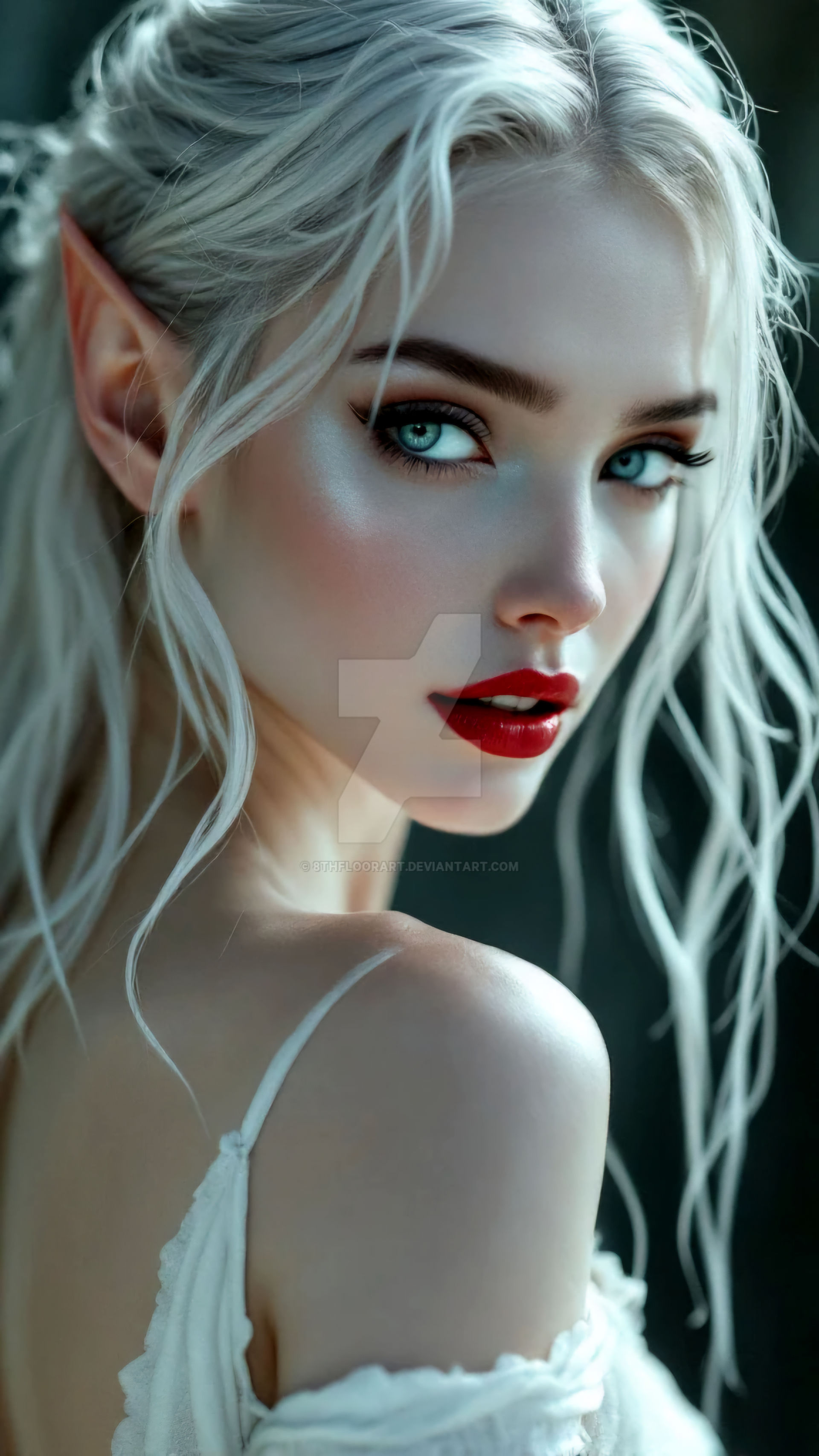 Silver Elf Silver Elf by 8thFloorart on DeviantArt