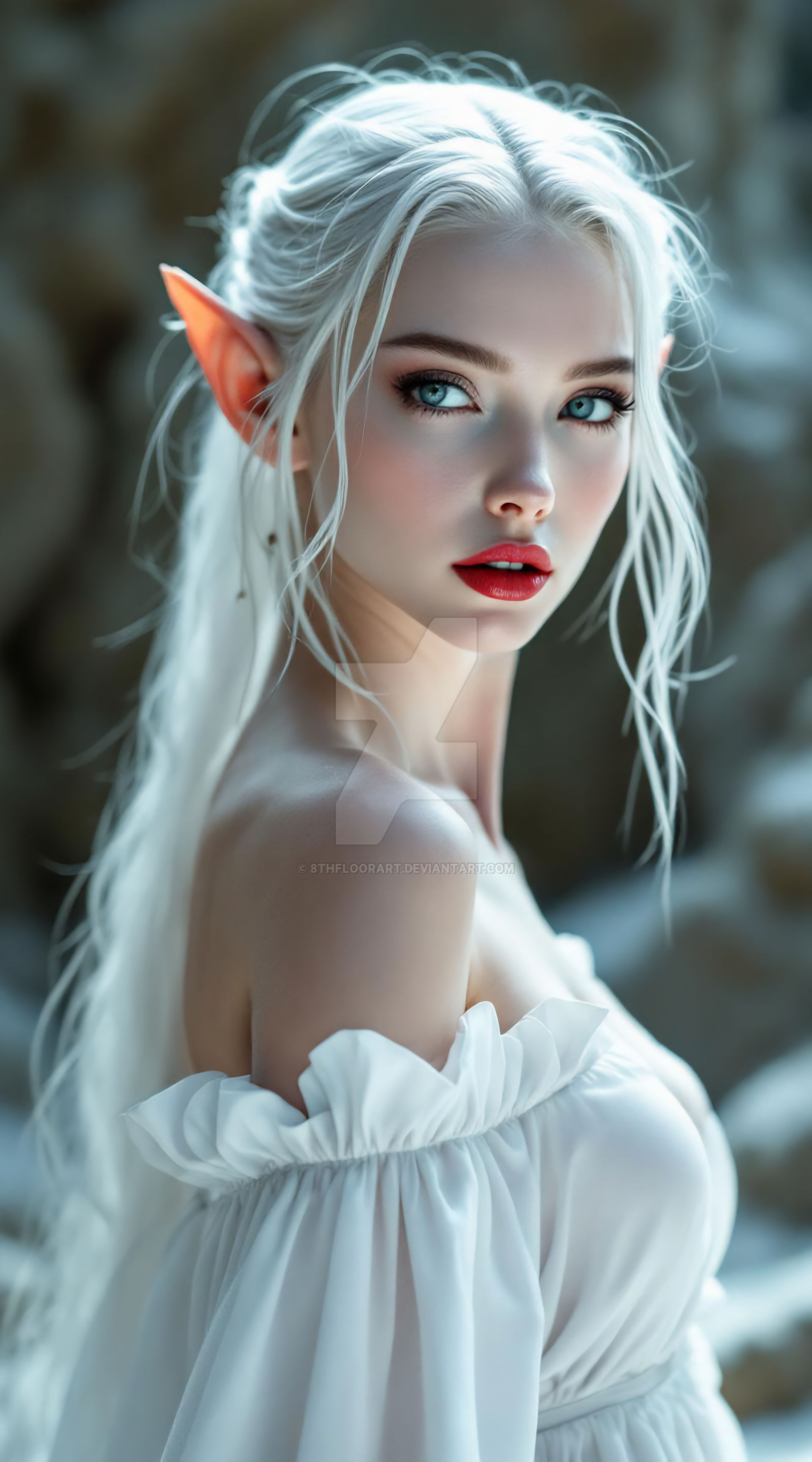 Silver Elf Silver Elf by 8thFloorart on DeviantArt