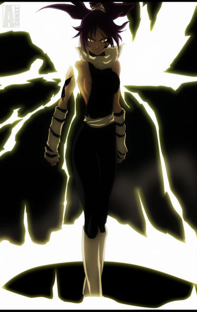 Yoruichi by aConst on DeviantArt
