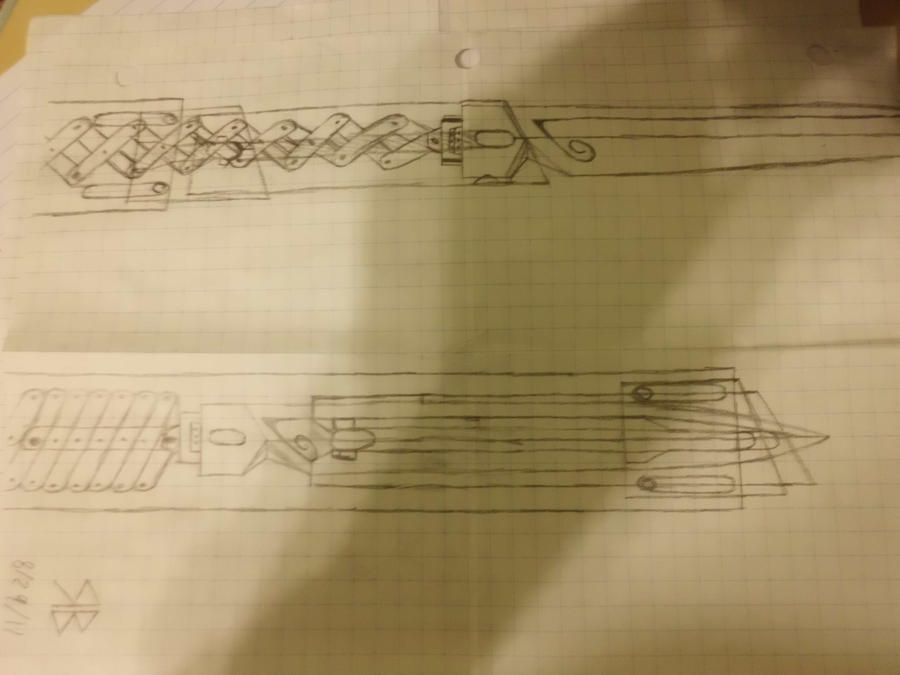 hidden blade mechanism